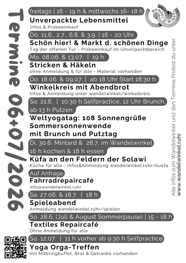 Terminübersicht 06+072026